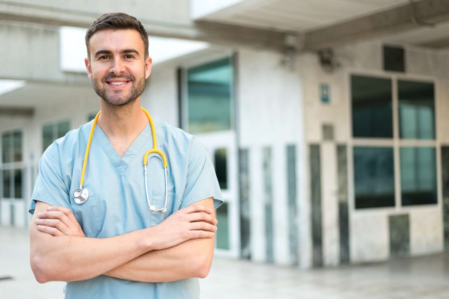 Étudiants infirmiers en pratique